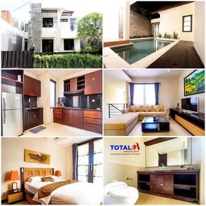 Dijual Villa Furnished Pool Murah 3 M-an Nego di Taman Griya, Jimbaran