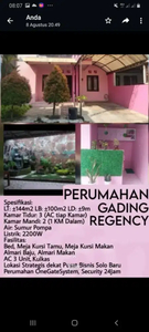 perumahan gading regency