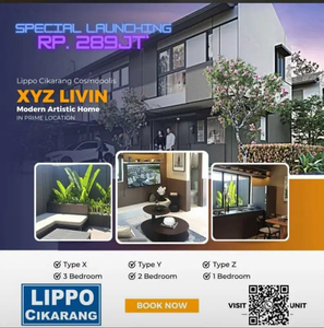 Rumah 1 Jutaan XYZ Livin di Bekasi Lippo Cikarang Estate