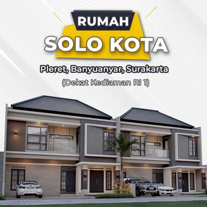 Rumah 2 Lantai Solo Kota Dekat Graha Saba