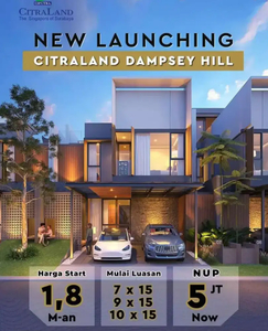 Rumah Baru Citraland Utara Dempsey Hill Mewah dkt Pelican North West