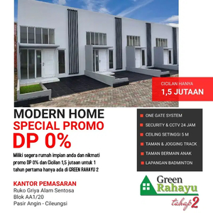 rumah baru di Setu Bekasi DP 0%