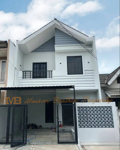 RUMAH BARU MODERN MINIMALIS LOKASI STRATEGIS DI KENCANA LOKA,BSD