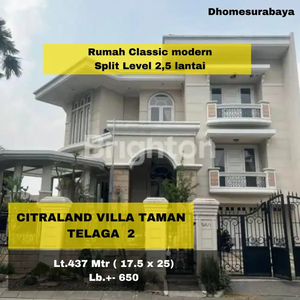 Rumah Classic modern
2 1/2 lantai di area komersial Villa Taman Telaga