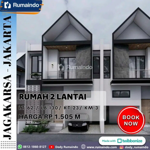 Rumah Cluster Rai House Residence 2 Jagakarsa Jakarta Selatan