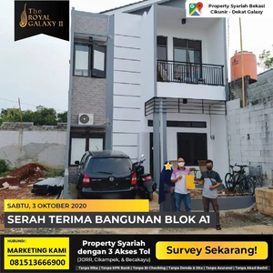 Rumah Mewah Minimalis di Galaxy Bekasi Selatan Optional Kolam Renang