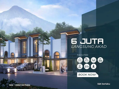 Rumah Minimalis View Pegunungan Di Selatan Jakarta Dekat dengan Tol