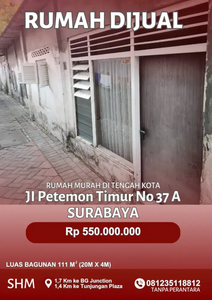 Rumah murah tengah kota