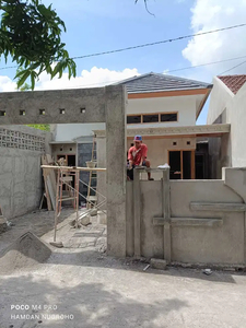 Rumah Proses Bangun di Jl Imogiri Timur KM 12 Dekat RS Nur Hidayah