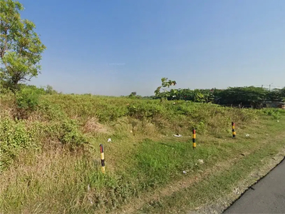 Tanah zona industri Lamongan lokasi tepi jalan raya provinsi