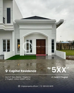 Villa 1 Tingkat Komplek Capital Residence Hunian Exclusive Medan Johor