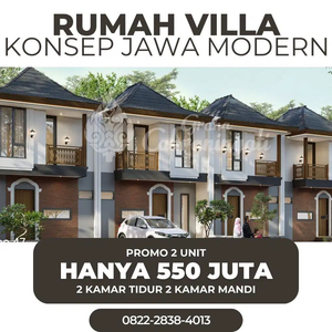 VILLA MODERN JAWA HARGA 500 JUTAAN