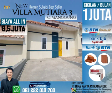 Villa Mutiara Cimanggung Rumah Subsidi Best Seller