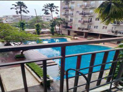 Dijual cepat Apartemen Puri Park View Kebon Jeruk, Lt.3 View Pool, 2BR