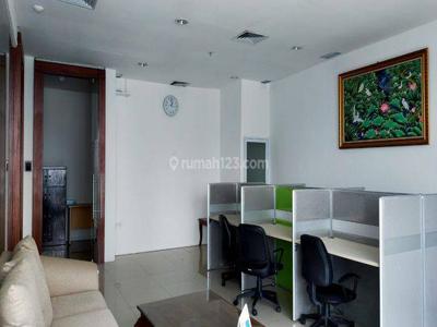 Office The H Tower Rasuna Furnished View Pasar Festival