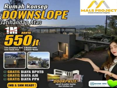 Rp Dijual KPR Rumah Downslope T45/91 550Jt Jatihandap Cicaheum