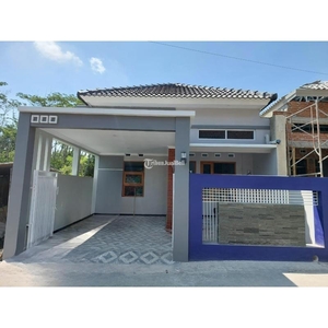 Dijual Rumah Murah Baru Lokasi Strategis di Kalasan Tepi Jalan Dekat Jogja Bay - Sleman Yogyakarta