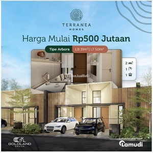 Jual Rumah Baru Tipe 31 Isi 2KT 1KM Dalam Perumahan Terena Homes - Tangerang Banten