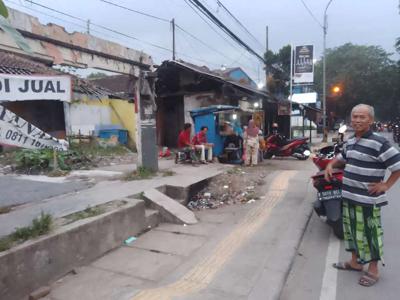 Dijual 300mtr pinggir jalan raya Serang km 11 buat alpa indomaret