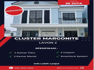 Rumah Baru Cluster Margonite Type G Lavon 2