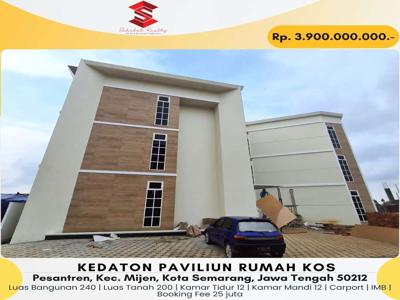Rumah Kos konsep cluster di Kedaton Paviliun Semarang cocok untuk inve