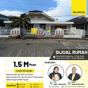 Di Jual Rumah di Perum Bukit Sejahtera Jl. Pala Kel. Bukit Lama