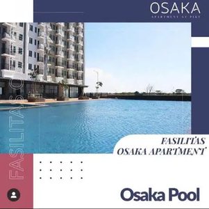 Dijual Apartemen Osaka 2 Bedroom Posisi Hoek Free Ac dan Bed