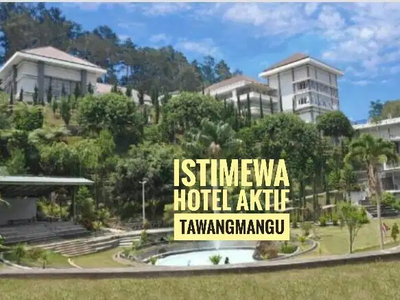 DIJUAL, Hotel Aktif di TAWANGMANGU, Lokasi Berkelas