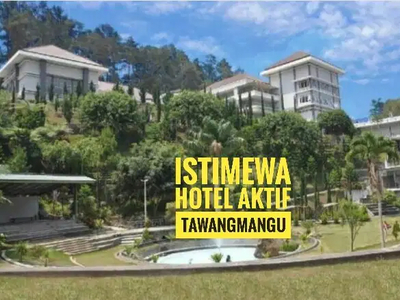 DIJUAL, Hotel Aktif di TAWANGMANGU, Lokasi Strategis