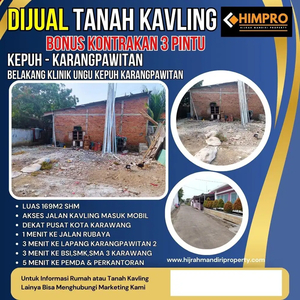 Dijual tanah di kepuh karangpawitan Karawang Barat