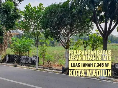 DIJUAL Tanah Pekarangan, Dpn RS Griya Husada-KOTA MADIUN Joss