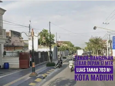 DIJUAL Tanah+rumh, Mayjen Sungkono KOTA MADIUN, Lok Berkelas