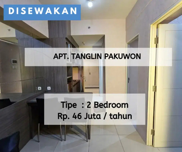 Full Furnish 2 BR ‼️Sewa Apartemen Tanglin connect Pakuwon Mall