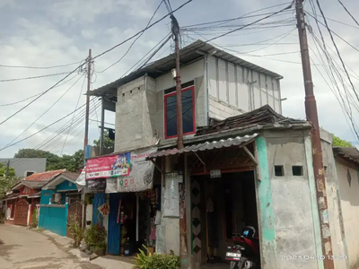 Jual Rumah+Warung Strategis di Huck Mobil Truk Masuk