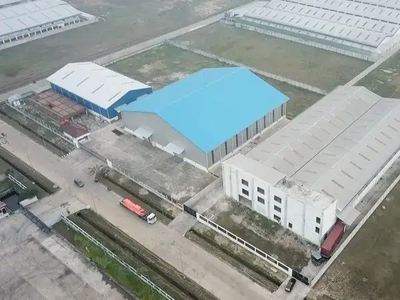 Pabrik baru dikawasan industri Modern estate Cikande .Serang, Banten