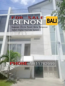 RENON | JUAL / Dikontrakan Rumah Cluster Ada Kolam Renang Garasi Luas