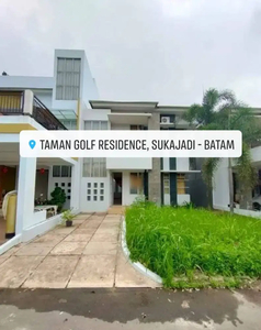 Rumah 2 Lantai Bagus HGB di Taman Golf Residence, Batam