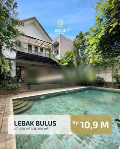 Rumah 2 Lantai Dengan Row Jalan Lebar Lebak Bulusjakarta Selatan