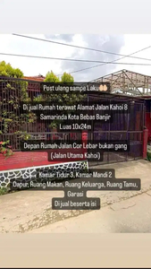 Rumah di jual lokasi tengah kota