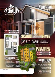 Rumah harga promo lokasi dekat ke jalan raya