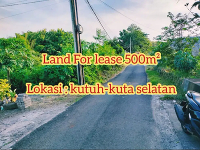 Tanah 5 are,tanah disewakan,land lease