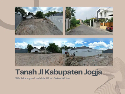 Tanah Dalam Ringroad Jogja Cocok Hunian,100 m Jl Jambon - Trihanggo