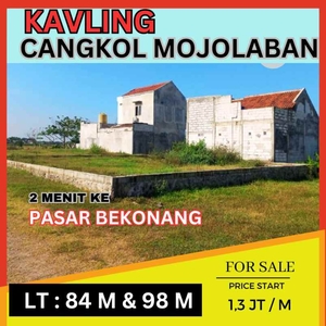 Tanah Dijual Di Cangkol Bekonang Mojolaban Sukoharjo Solo