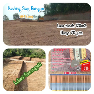 Tanah kavling murah harga promo 70 jutaan gunungpati-mayaran