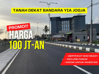 Tanah Layak Investasi Dekat Bandara YIA Jogja