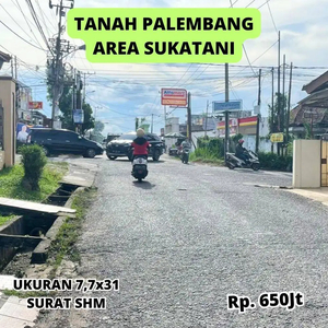 Tanah Pinggir Jalan Sukatani, Dekat Kampus Strategis Cocok Untuk Usaha