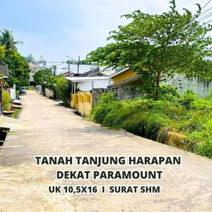 Tanah Strategis Dekat Paramount School, Area Tanjung Harapan Palembang