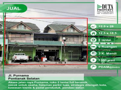 3 Ruko Jalan Purnama Pontianak Kalimantan Barat