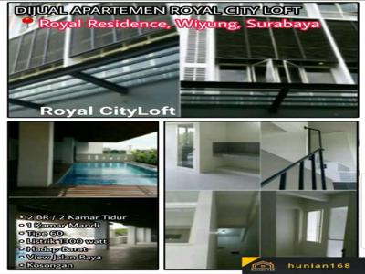 Apartemen 2 BR 2BR Royal City Loft Kosongan Residence Wiyung Surabaya