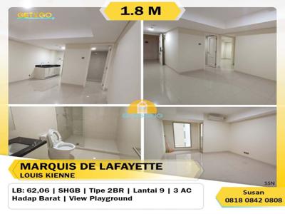 Dijual Apartemen 2BR Louies Kienne Lafayette Semarang